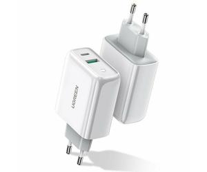 UGREEN 36W Cargador de doble puerto USB-A/USB-C