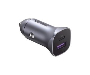 Ugreen 40858 cargador de dispositivo móvil universal aluminio encende