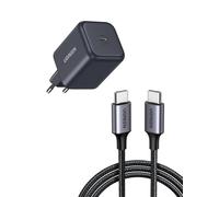 UGREEN 45W GaN Cargador USB C y 60W Cable USB C 2M