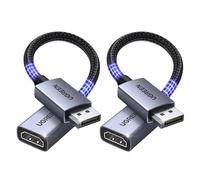UGREEN 4K 30Hz Adaptador DisplayPort a HDMI Unidireccional 2K 60Hz 2 Piezas