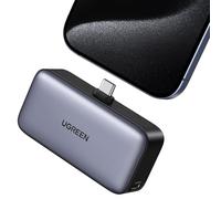UGREEN 5000mAh Power Bank Integrado en USB C Puerto, Cargador Portátil 22.5W Carga Rápida con Soporte, Pantalla LED, Batería Portátil Compatible con iPhone 15 iPad Pro Galaxy Pixel