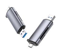 UGREEN 2 en 1 Lector Tarjetas SD USB C USB 3.0 Adaptador Tarjeta de Memoria SD y Micro SD Card Reader Tipo C Compatible con iPhone 17 Pro MAX Air MacBook Pro Air iPad Pro Galaxy S25 S24