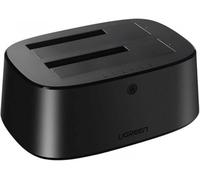 Ugreen 50857 USB 3.0 Estación de Acoplamiento Dual SATA de 2.5-3.5 Pulgadas