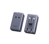 UGREEN 6 EN 1 Adaptador Enchufe Universal Viaje PD 45W 2 Tomas AC 2 USB C 2 USB A Cargador Adaptador Universal Tipo A I G C E K para EU UK USA Canadá Australia Tailandia Japón China