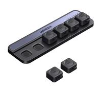 UGREEN 6 Piezas Clip de Cable Magnético Organizador de Cables Escritorio Autoadhesivo Sin Residuos para HDMI USB PC TV Hogar Oficina Cables HDMI USB C Lightning 3.5mm 4.5mm Negro