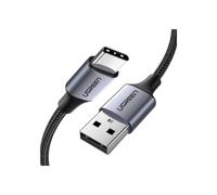 Ugreen - 60126 cable USB 1 m USB C USB A Negro, Gris