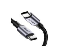 Ugreen - 70427 cable USB USB 2.0 1 m USB C Negro, Plata