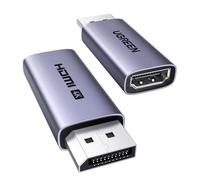 UGREEN Adaptador DisplayPort a HDMI 4K 60Hz 2K144Hz Unidireccional 2 Piezas