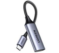 UGREEN Adaptador USB C a HDMI 4K60Hz 2K144Hz 10CM Convertidor Type C Compatible con iPhone 17 Pro MAX Air MacBook iPad Galaxy Thunderbolt 3/4 Android Windows, HDTV Proyectores Monitores