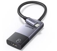 UGREEN Adaptador USB C a HDMI 8K60Hz Convertidor 2.1 4K120Hz Compatible con iPhone 17 Pro MAX Air Galaxy S24 Plus Ultra MacBook iPad Pro Air Surface