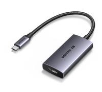 UGREEN Adaptador USB C a HDMI Hembra 8K 60Hz 48 Gbps Compatible con iPhone 17 Pro MAX Air iPhone 16 Plus Pro MAX MacBook M4 M3 iPad Air Galaxy S25 S24 Ultra Cable Tipo C a HDMI 2.1 Thunderbolt 4 3