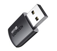 UGREEN Adaptador WiFi 6 AX900Mbps Stick USB 3.0 Antena de Doble Banda 5GHz 2.4GHz Dongle Inalámbrico Pincho para PC WPA2 Soft Ap Modo Compatible con Windows 11 10