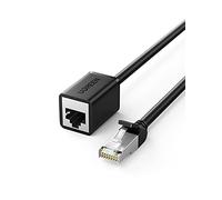 UGREEN Alargador RJ45 Cat6, Cable Ethernet Macho Hembra, Adaptador de Red Para Gigabit 1000Mbps, Extensión Compatible Con Cat 7/6/5, 1 Metro