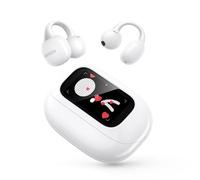 UGREEN Audífonos Inalámbricos Bluetooth 5.4 Oído Abierto con Pantalla Inteligente Táctil, Open-Ear 12 Funciones con Toque, 12 mm Diafragma, 110 ms Latencia Baja, Compatible con iPhone, Huawei, Xiaomi