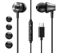 UGREEN Auriculares USB C HiTune Intrauditivos Micrófono Aislamiento de Ruido Control de Volumen Compatibles con iPhone 16 Plus Pro MAX iPad Air Galaxy S24 S23