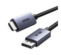 UGREEN Cable 8K 60Hz Cable DisplayPort a HDMI 4K 240Hz DP 1.4 a HDMI 2.1 1M | DisplayPort HDMI Unidirezionale 32.4Gbps HDR HDCP 2.3 Aluminio Compatible con Portátile Tarjeta Gráfica Proyectore Monitore