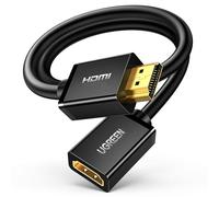 UGREEN Cable Alargador HDMI, 4K@60Hz Cable de Extensión HDMI Macho a Hembra Soporte 18Gbps, 3D, HDR, ARC, Ethernet, Compatible con TV Stick, Roku, Chromecast, Blu-Ray, Xbox One, PS4, Switch, 3 Metros