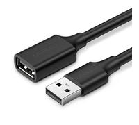 UGREEN - Cable alargador USB 2.0 (macho a hembra bañado en oro, longitud US103, 0,5 m)