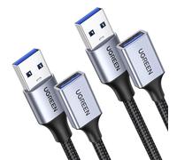 UGREEN Cable Alargador USB 3.0 Extension Tipo A Macho a Hembra 5Gbps (0.5M)