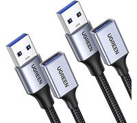 UGREEN Cable Alargador USB 3.0 Extension Tipo A Macho a Hembra 5Gbps (2M)