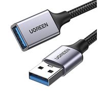 UGREEN Cable Alargador USB 3.0 Extension Tipo A Macho a Hembra Extensor 5 Gbps para Ordernador, Disco Duro Externo, Impresora, Ratón, Teclado, Hub, Pendrive, Mando de PS3, VR Gafas (5M)