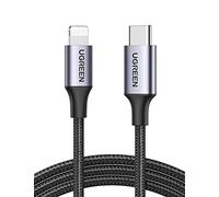 UGREEN Cable Cargador iPhone Lightning MFi Certificado Carga Rápida (1M)