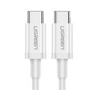 UGREEN Cable de datos y carga rápida tipo C a tipo C, 2 metros, color blanco
