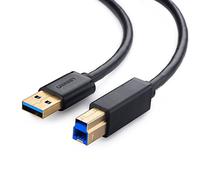 UGREEN Cable de Impresora US210 USB 3.0 para USB Tipo-B 2m Negro