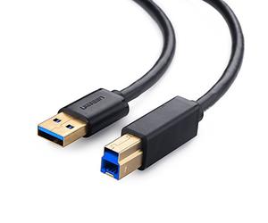 UGREEN Cable de Impresora US210 USB 3.0 para USB Tipo-B 2m Negro