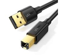 UGREEN Cable de impresora USB USB-A a USB-B, 1,5 m - Negro