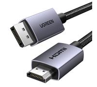UGREEN Cable DisplayPort a HDMI 1.4 4K 30Hz 2K 60Hz 1080P 120Hz DP HDMI 5M