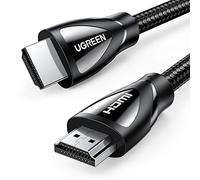 UGREEN Cable HDMI 2.1 8K, 48Gbps Alta Velocidad 8K@60Hz, eARC, Dolby Visión, 3D, HDR10+, HDCP 2.2, 4K@120Hz 7680P Cable HDMI Macho a HDMI Compatible con PS5, PS4, Xbox One, HDTV, PC, Monitor, 3 Metros
