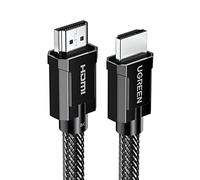 UGREEN Cable HDMI 2.1 8K@60Hz, Cable HDMI ARC/eARC 3D Dinámico HDR 10+, HDCP 2.3, Dolby Vision, VRR QMS QFT ALLM，48Gbps HDMI Cable 8K Compatible con PS4/PS5, Xbox, BLU-Ray, HDTV, Proyector, 2 Metro