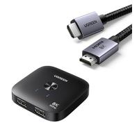UGREEN Cable HDMI+Switch HDMI 2 Entradas 1 Salida