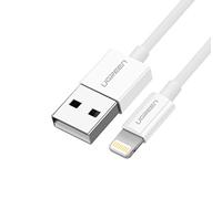 UGREEN - Cable Lightning a cable USB-A 2.0, 1 m, color blanco