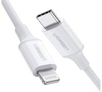UGREEN Cable Lightning a USB-C 3A US171, 1,5 m (blanco)