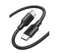 UGREEN Cable USB C a C Carga Rápida Tipo C 1M, Cargador 60W PD 20V/3A Compatible con iPhone 16 15 Pro Max Plus, Galaxy S25 S24 S23, Macbook, Xiaomi, iPad Air, Pixel 9