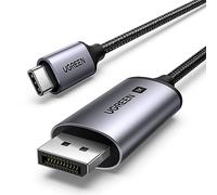 UGREEN Cable USB C a DisplayPort 1.4 8K 60Hz 30Hz 4K 240Hz 144Hz HDR VRR Thunderbolt 4 3 DP1.4 Compatible con iPhone 16 Plus Pro Max Mac mini M4/M4 Pro MacBook M4 Pro Max iPad Pro Air Galaxy S24 (2M)