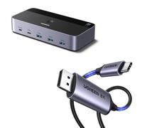 UGREEN Cable USB C a DisplayPort 1.4 8K Conmutador KVM DisplayPort 8K