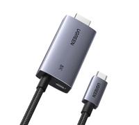 UGREEN Cable USB C a HDMI 2.1 de 140 W PD cargador rápido 8K @60Hz 4K @240Hz 1440P @360Hz Thunderbolt 5/4/3 tipo C HDR Dolby VRR adaptador compatible con MacBook Pro Air M5, iMac, iPad Galaxy S26 Tab