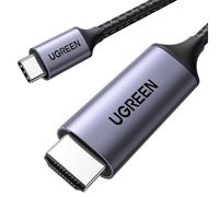 UGREEN Cable USB C a HDMI 4K@60Hz UHD USB 3.0 Adaptador Tipo C a HDMI Compatible con iPhone 17 Pro Max Air Mac mini M4/M4 Pro Air MacBook M4 Pro Max iPad Pro Air Galaxy S24(2M)
