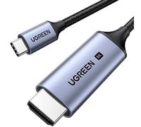 UGREEN Cable USB C a HDMI 8K 6Hz 4K 24Hz Thunderbolt 3 4 HDR HDCP 2.3 Alta Velocidad Compatible con iPhone 17 Plus Pro Max MacBook Pro Air iPad Pro Galaxy S24 Ultra Steam Deck (3M)