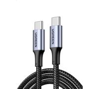 UGREEN Cable USB C Carga Rápida PD 3.0 100W, Tipo C Compatible con MacBook Air, DELL, iPad, iPhone 17 Pro Max Air/iPhone 16/15 Plus Pro MAX, Galaxy S25 Ultra S24 S23, Pixel 9/8, etc. (1M)
