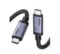 UGREEN Cable USB C Vídeo 16K@60Hz, USB4 Gen4 80Gbps, Soporta Carga Rápida PD 3.1 240W, Compatible con Macbook Air, HP, ASUS, iPhone 17 Pro Max Air/16/15 Pro Max, Galaxy S25/S24 Ultra, Monitor. 1M