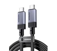 UGREEN Cable USB Type C Vídeo 8K@60hz, USB4 GEN3 40Gbps, 240W Carga Rápida PD 3.1, Compatible con Macbook Air, HP, ASUS, iPhone 16/15 Pro MAX, Galaxy S25/S24 Ultra, Monitor. 1M