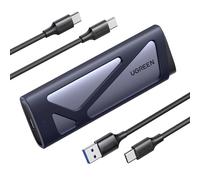 UGREEN Carcasa SSD M.2 NVME&SATA USB 3.2 Gen 2 10 Gbps, Caja para M-Key e B&M-Key Compatible con 970 EVO Plus, 760P y más