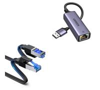 UGREEN Cat 8 Cable Ethernet Red RJ45 LAN 40Gbps 2000MHz (2M)