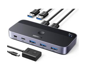 UGREEN Conmutador para compartir USB 3.0 2 en 4
