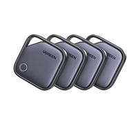 UGREEN FineTrack G Smart Finder Solo Android Localizador USB C Carga Rastreador Compatible con Google Find Hub para Cartera Llaves Equipaje Maleta, 1 Años de Batería(4 Piezas)