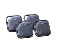 UGREEN FineTrack Smart Finder Localizador Bluetooth SmartTag Tracker Soporte iOS Rastreador para Llaves Equipaje Cartera Bicicleta Mochila Bolso, 2 Años de Batería(4 Piezas)